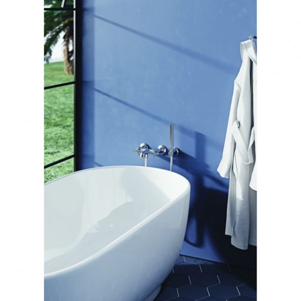 Смеситель для ванны и душа Kludi Nova Fonte Deco хром 205400539